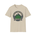 Pacific Northwest Mountain Pines T-Shirt | Upper Left USA graphic