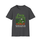 Crazy Plant Lady T-Shirt | Potted Houseplants Graphic Tee