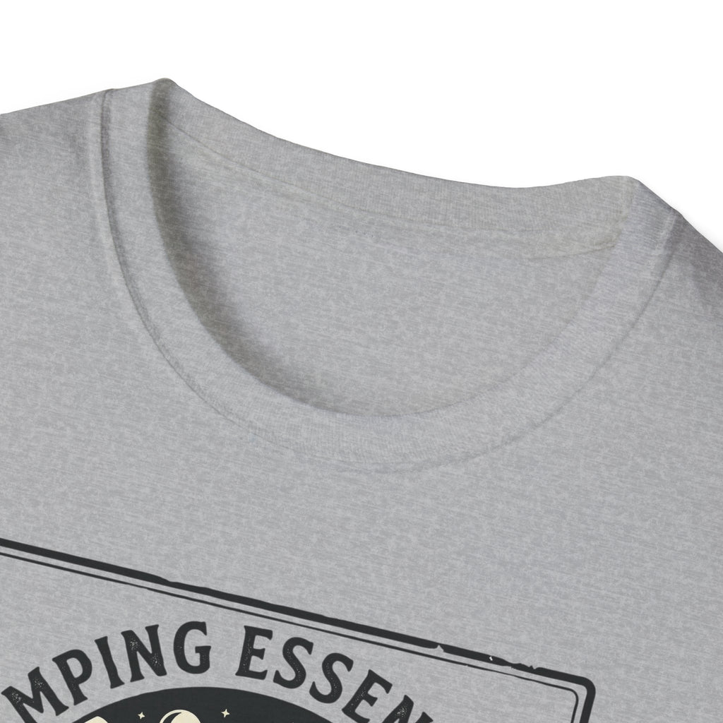 Camping Essentials Close Enough T-Shirt | Tent Forest Camping Shirt