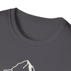 Minimal Olive Branch T-Shirt | Small Chest Graphic, Botanical Tee