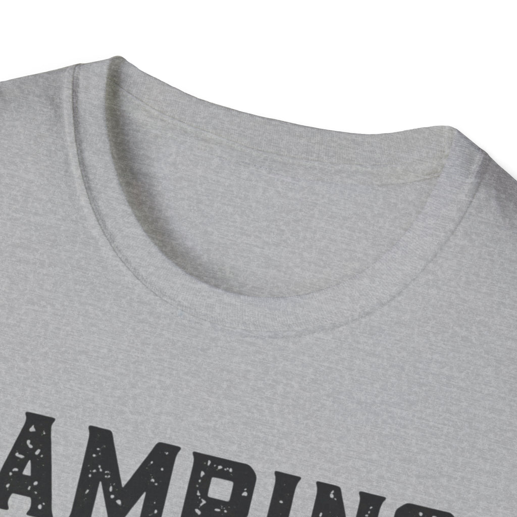 Camping Without Beer T-Shirt | Camping Saying, Beer Can Graphic