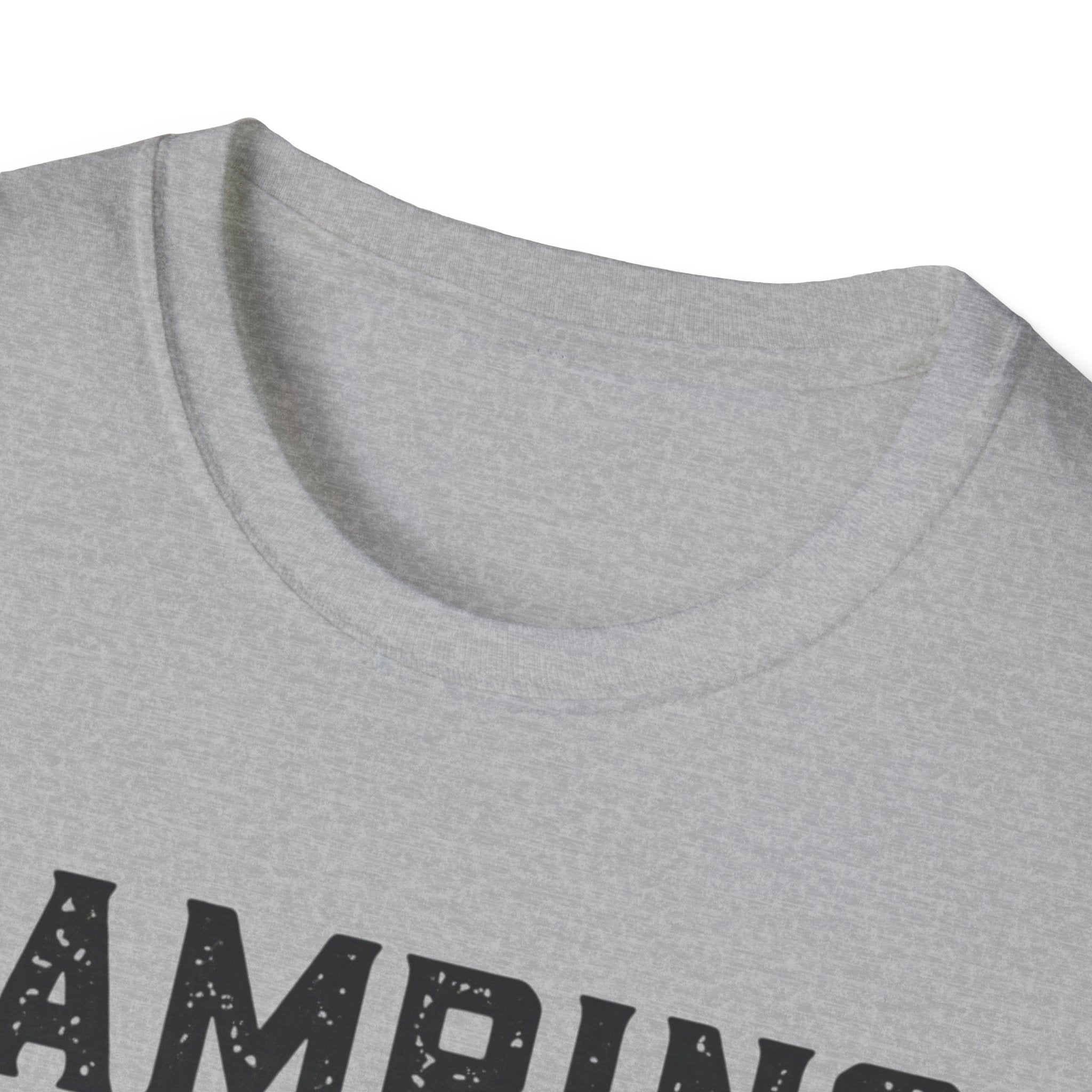 Camping Without Beer T-Shirt | Camping Saying, Beer Can Graphic