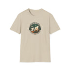 Camp Life tent campfire graphic T-Shirt | camping outdoors nature