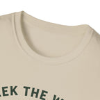 Seek the Wild hiker mountain graphic T-Shirt | Pacific Northwest outdoor design