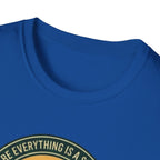 Camping Coffee Bear Chaos Unit T-Shirt | Campfire Woods Graphic