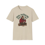 Bigfoot Social Distancing Since 1967 T-Shirt | Sasquatch Lumberjack Tee