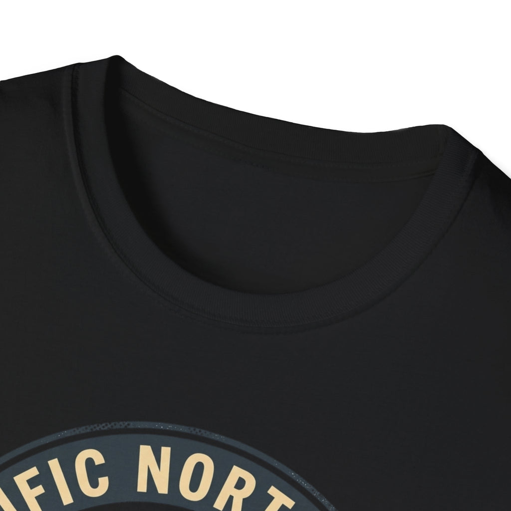 Pacific Northwest Mountain Pines T-Shirt | Upper Left USA graphic