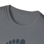 Leave No Trace footprint T-Shirt | Hiking mountain print