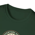 Adventure Awaits Maybe Tomorrow T-Shirt | Camping Patch Graphic