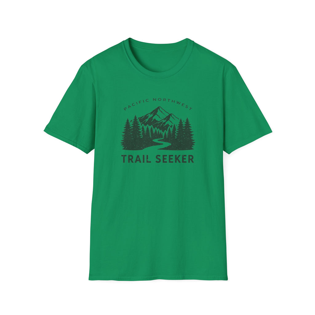Trail Seeker Mountain Graphic T-Shirt | Pacific Northwest Hiking Tee