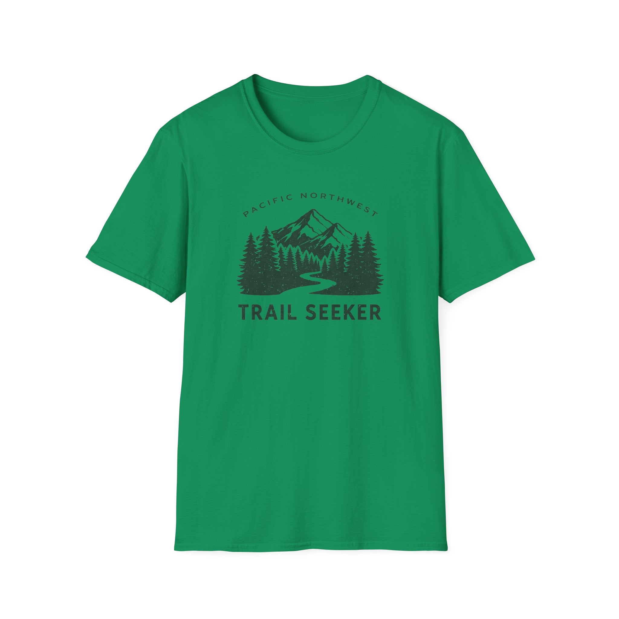 Trail Seeker Mountain Graphic T-Shirt | Pacific Northwest Hiking Tee