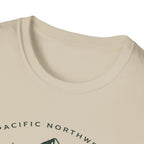 Trail Seeker Mountain Graphic T-Shirt | Pacific Northwest Hiking Tee
