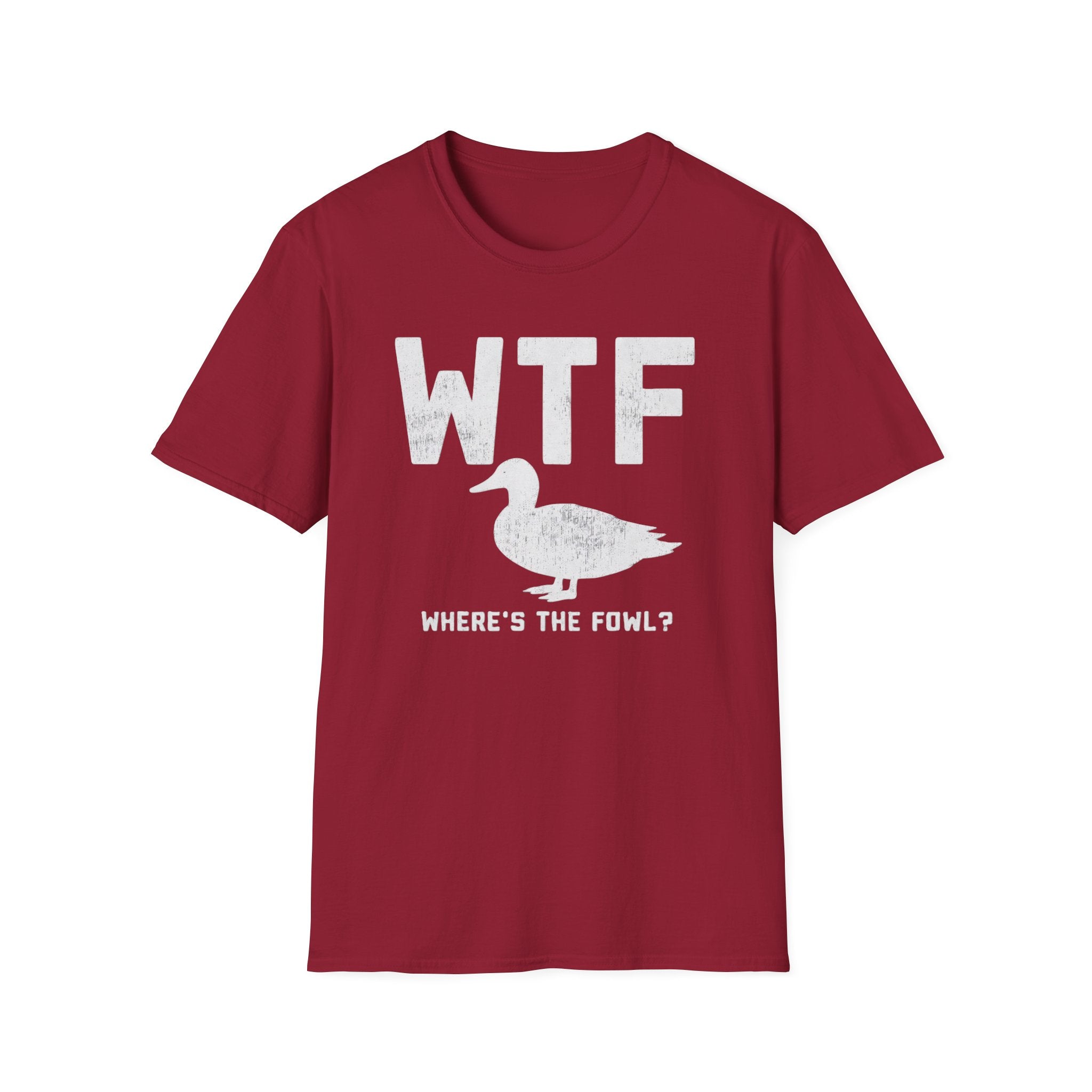 WTF Goose T-Shirt | Goose Illustration, Humorous Animal Tee