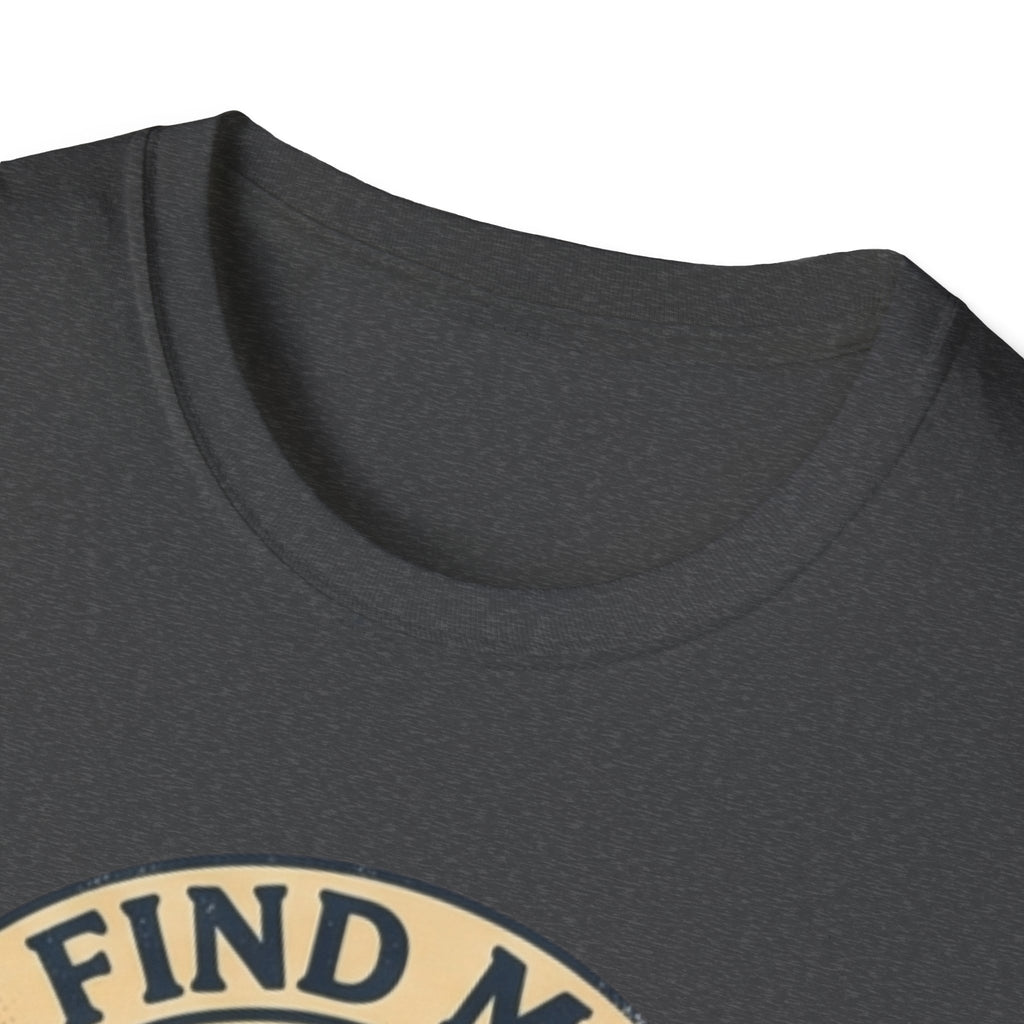 Find Me by the Fire T-Shirt | Campfire Mountains Camping Tee