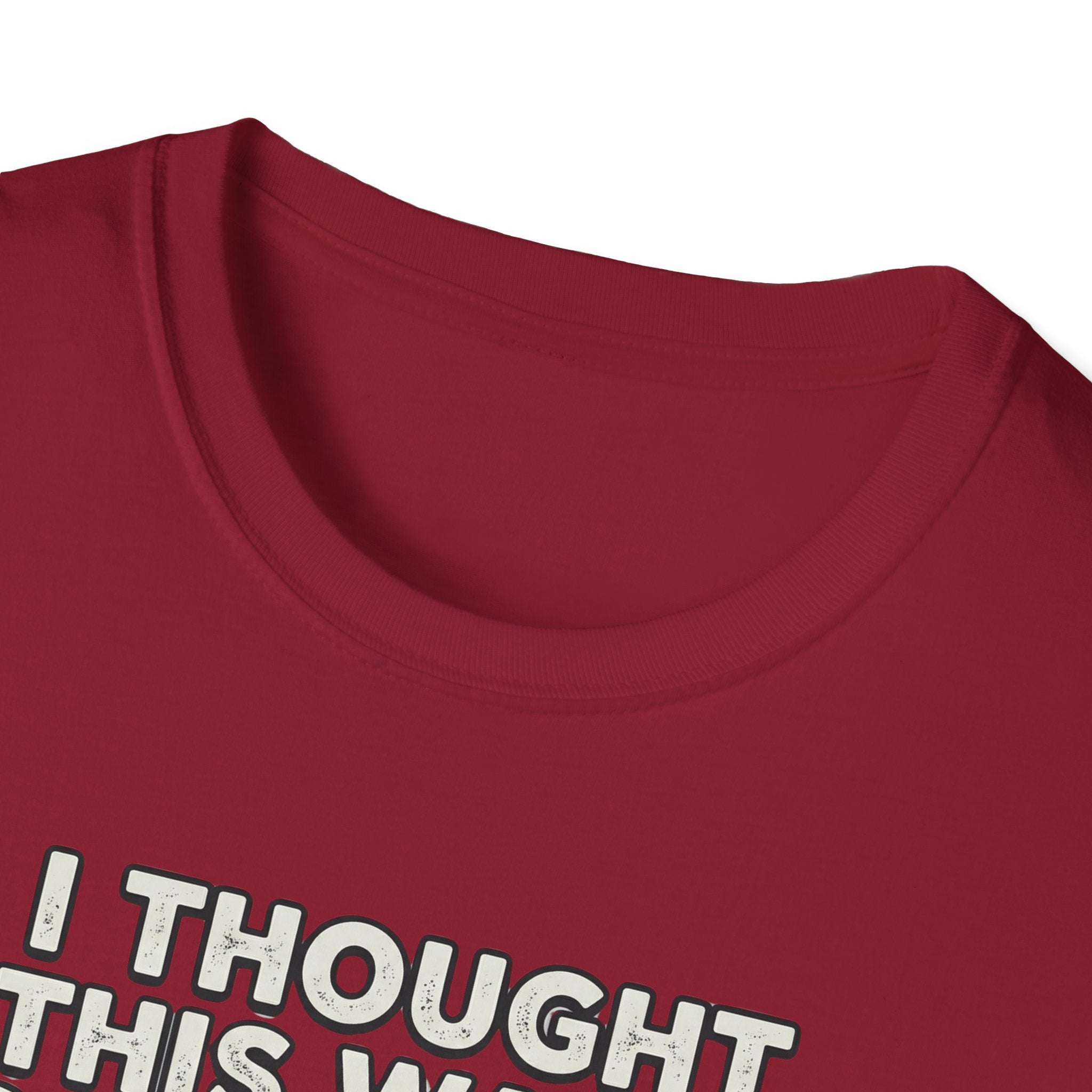 I Thought This Was a Short Hike T-Shirt | Hiking Backpacker Graphic Tee