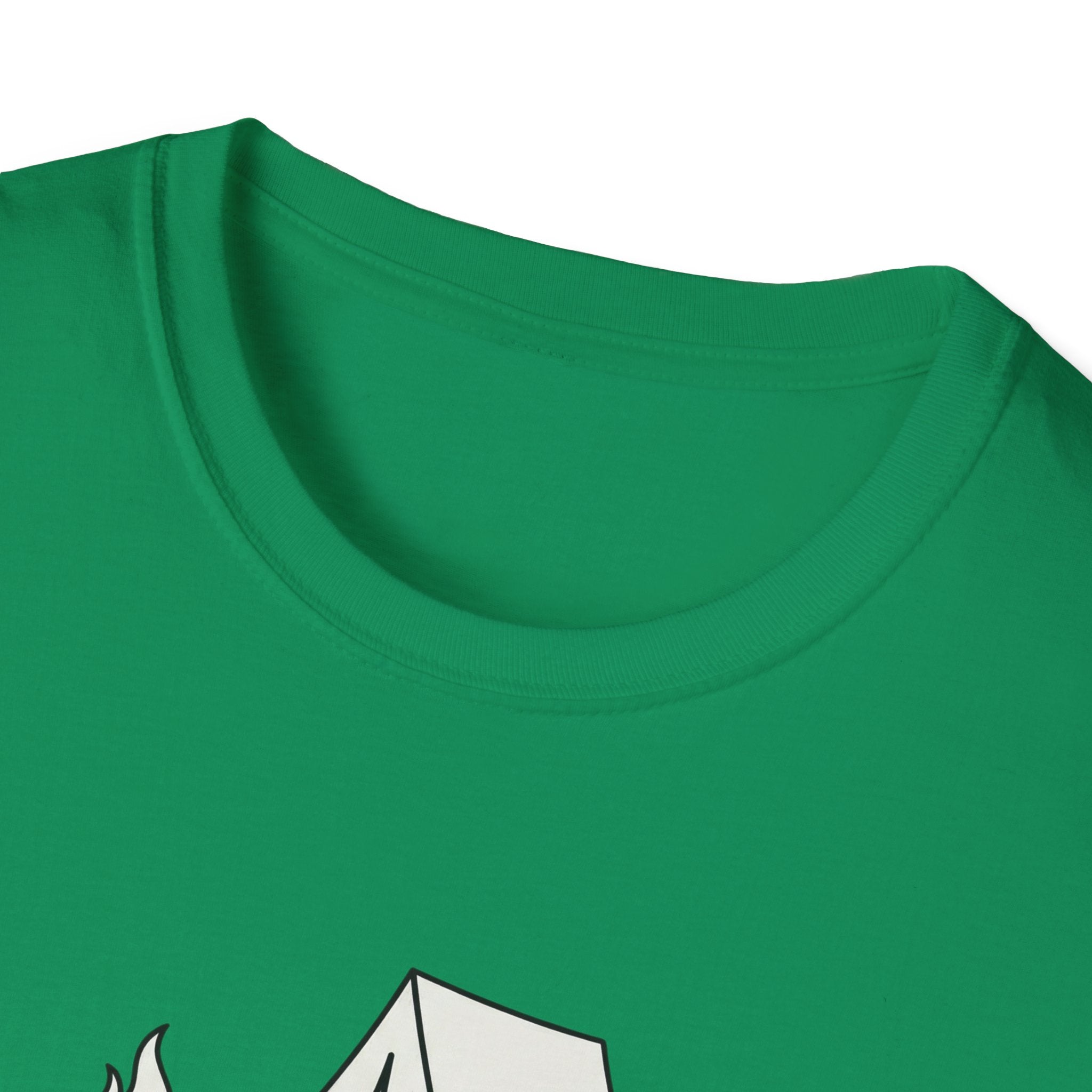 Guess Ill Stay camping tee | Tent and campfire graphic T-Shirt