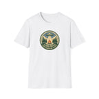 Aliens Prefer Our Campfire Spots T-Shirt | UFO Camping Badge Graphic