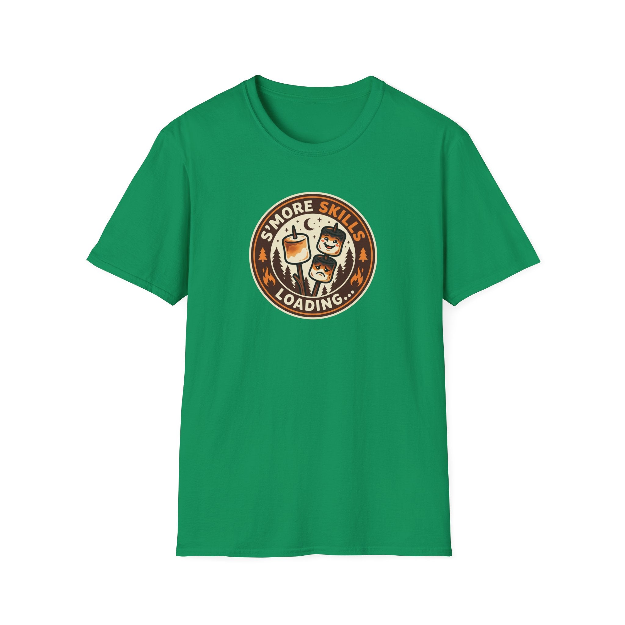 S'more Skills Loading T-Shirt | Camping Marshmallow Graphic Tee