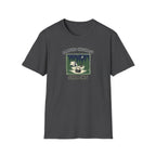 Camping Checklist Snacks T-Shirt | Camping Graphic Tee, Tent Campfire Design