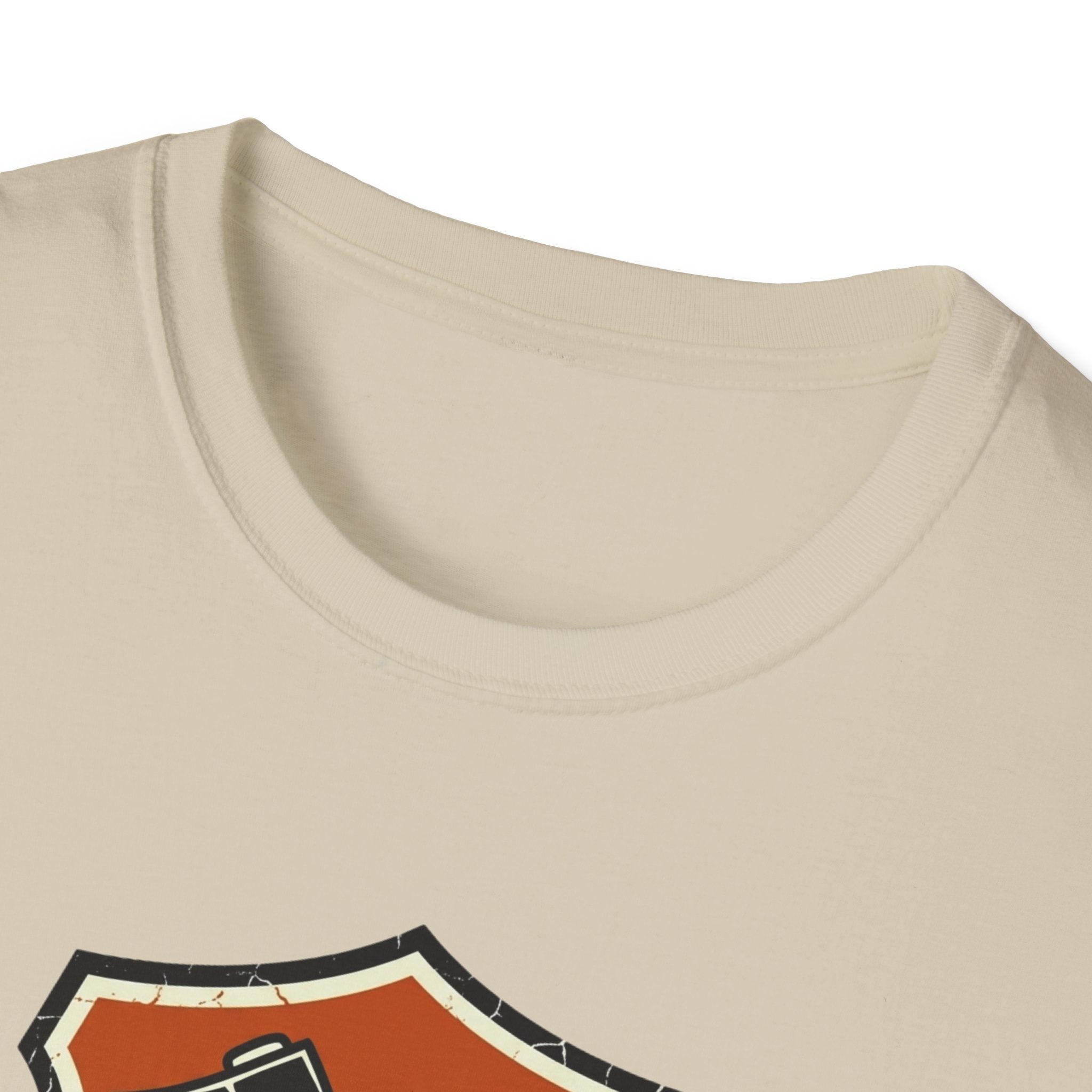 Seek The Wild emblem T-shirt | outdoor adventure badge design