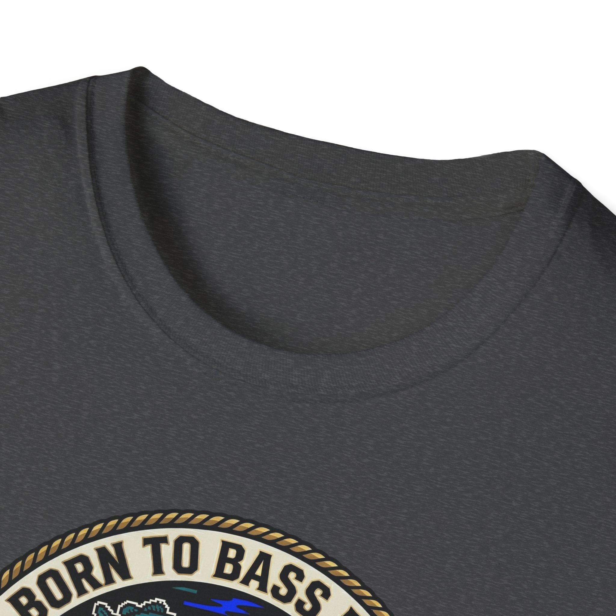 Born to Bass Fish graphic T-Shirt | Fishing Lure Illustration