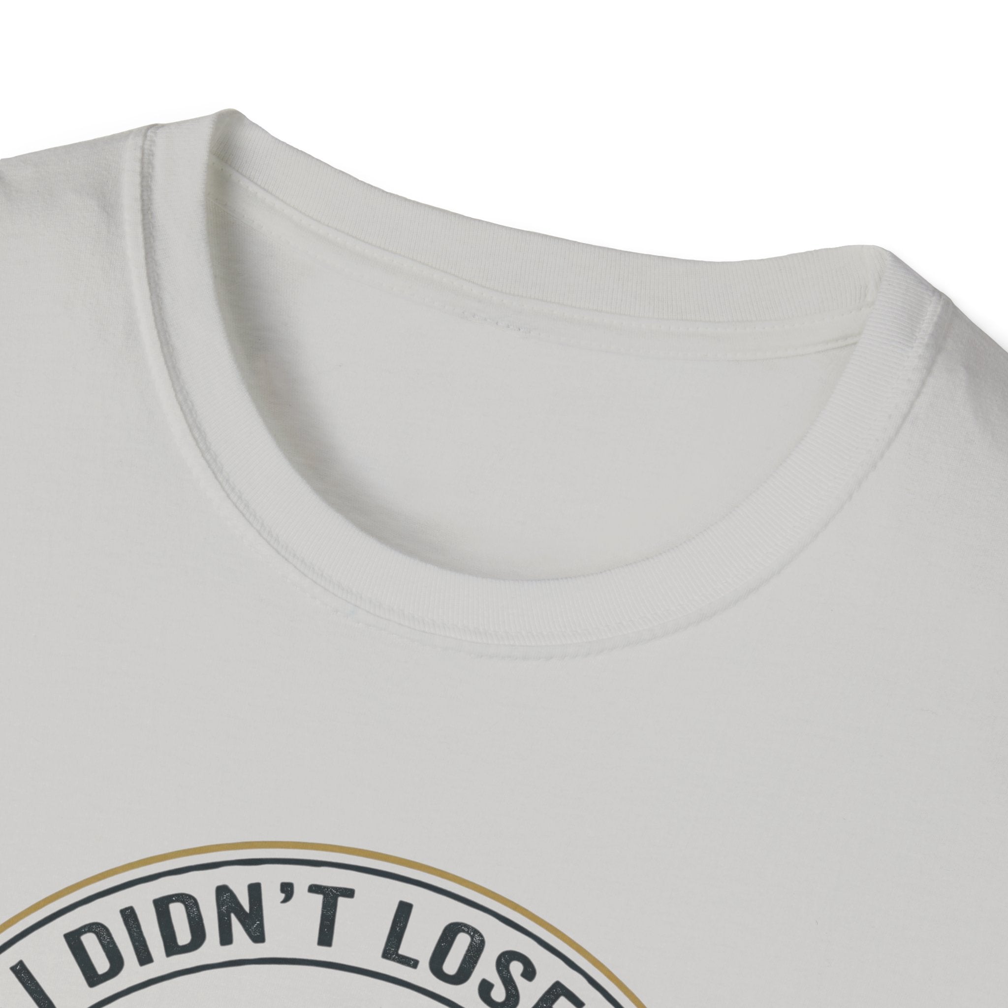 I Didnt Lose It I Escaped Legend Status T-Shirt | Bass Fishing Graphic