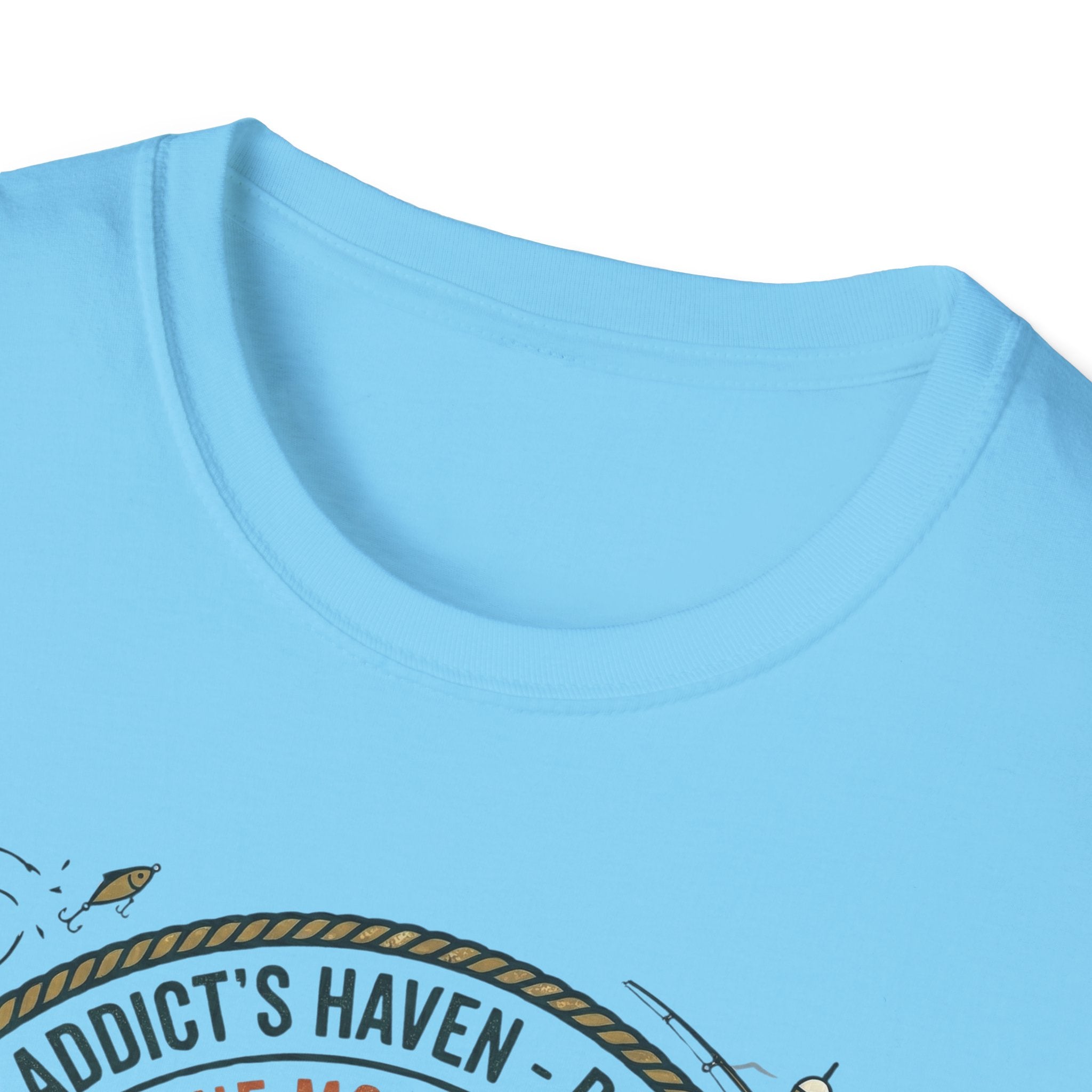 My Therapy Is Buying Tackle Fishing T-Shirt | Fishing Rod Reel Bait Angler Tee