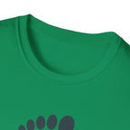 Leave No Trace footprint T-Shirt | Hiking mountain print