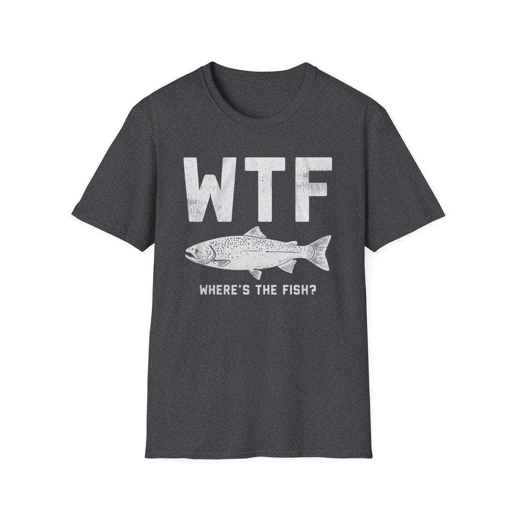 WTF Where's The Fish T-Shirt | Fishing Humor Tee