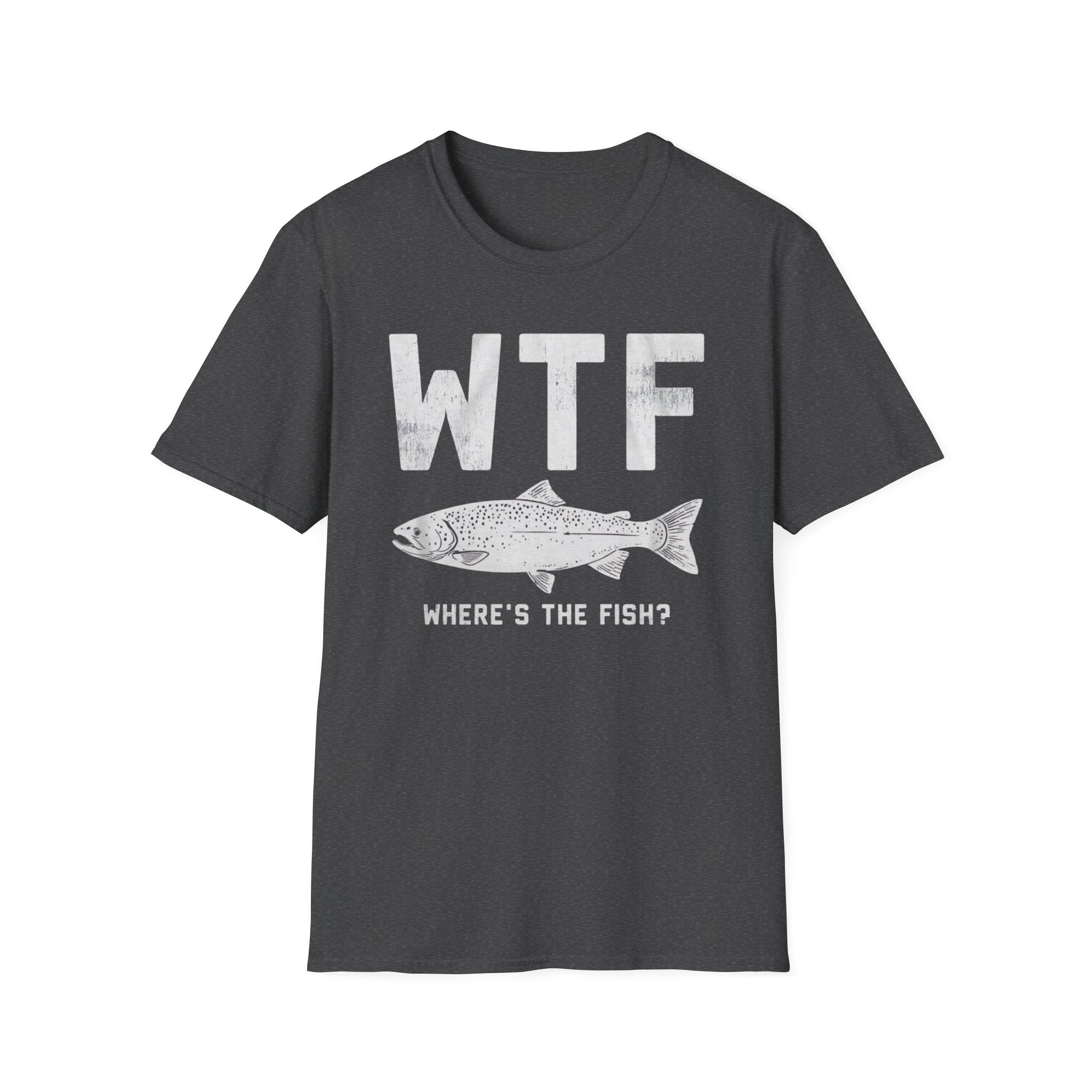 WTF Where's The Fish T-Shirt | Fishing Humor Tee