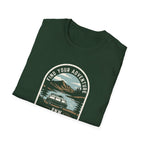 Mountain Lake Vista T-Shirt | Retro Scenic Nature Tee