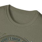 My Therapy Is Buying Tackle Fishing T-Shirt | Fishing Rod Reel Bait Angler Tee