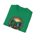 Camping Coffee Bear Chaos Unit T-Shirt | Campfire Woods Graphic