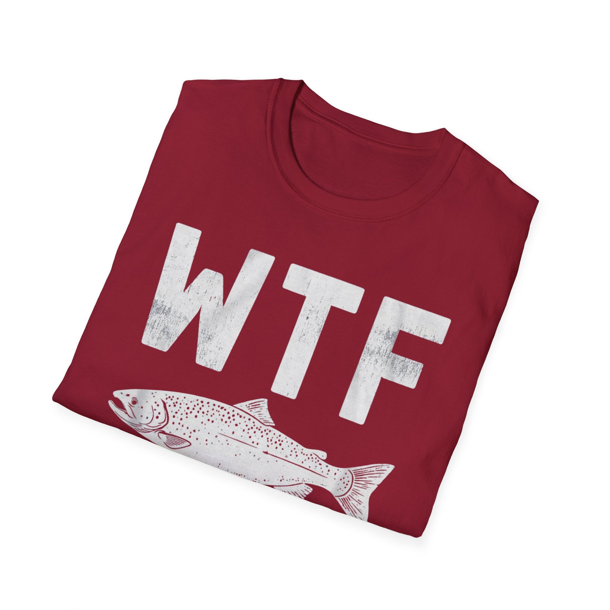 WTF Where's The Fish T-Shirt | Fishing Humor Tee