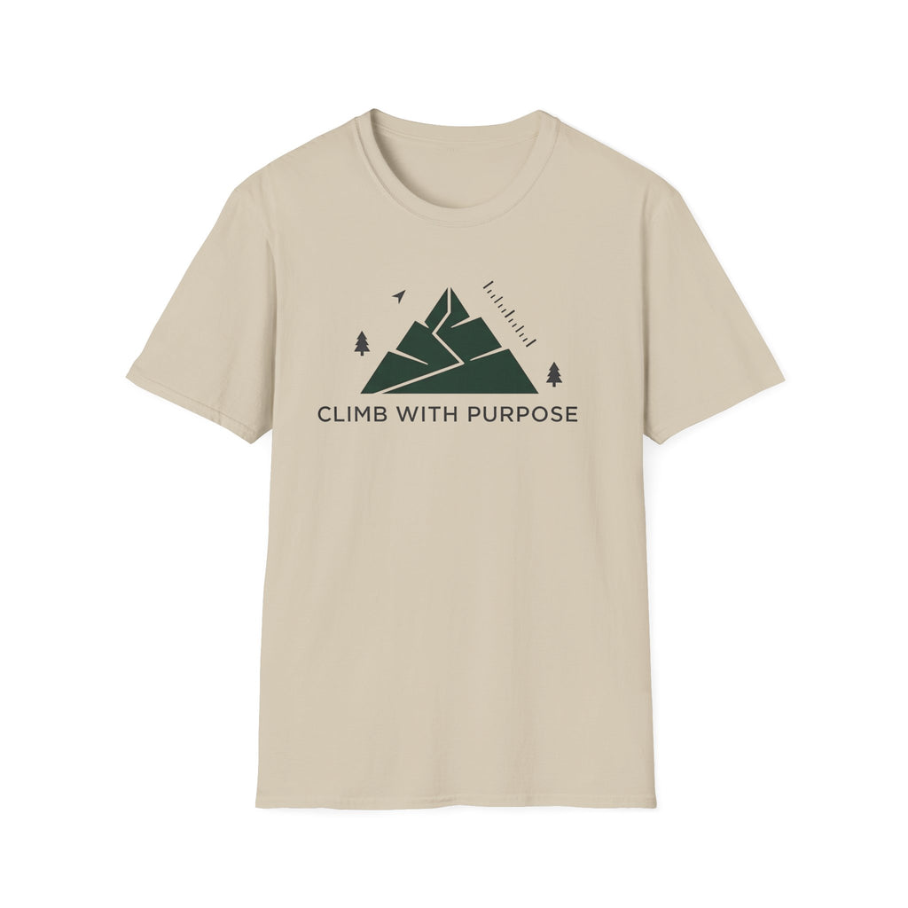 Climb With Purpose T-Shirt | Mountain Graphic Tee
