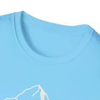 Minimal Olive Branch T-Shirt | Small Chest Graphic, Botanical Tee