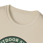 Outdoor Skills Still Pending T-Shirt | Camping Campfire Graphic Shirt