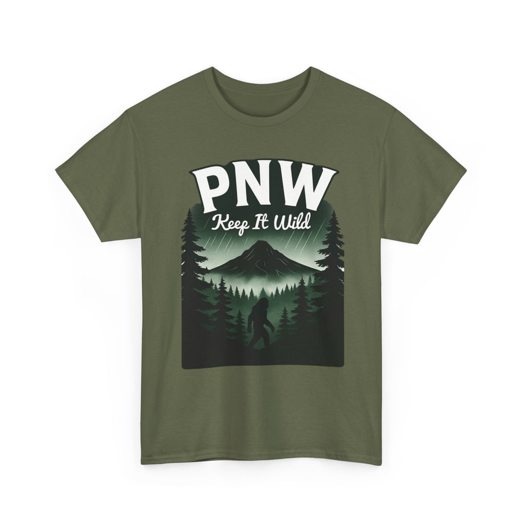 PNW Keep It Wild T-Shirt | Pacific Northwest Mountain Forest Tee