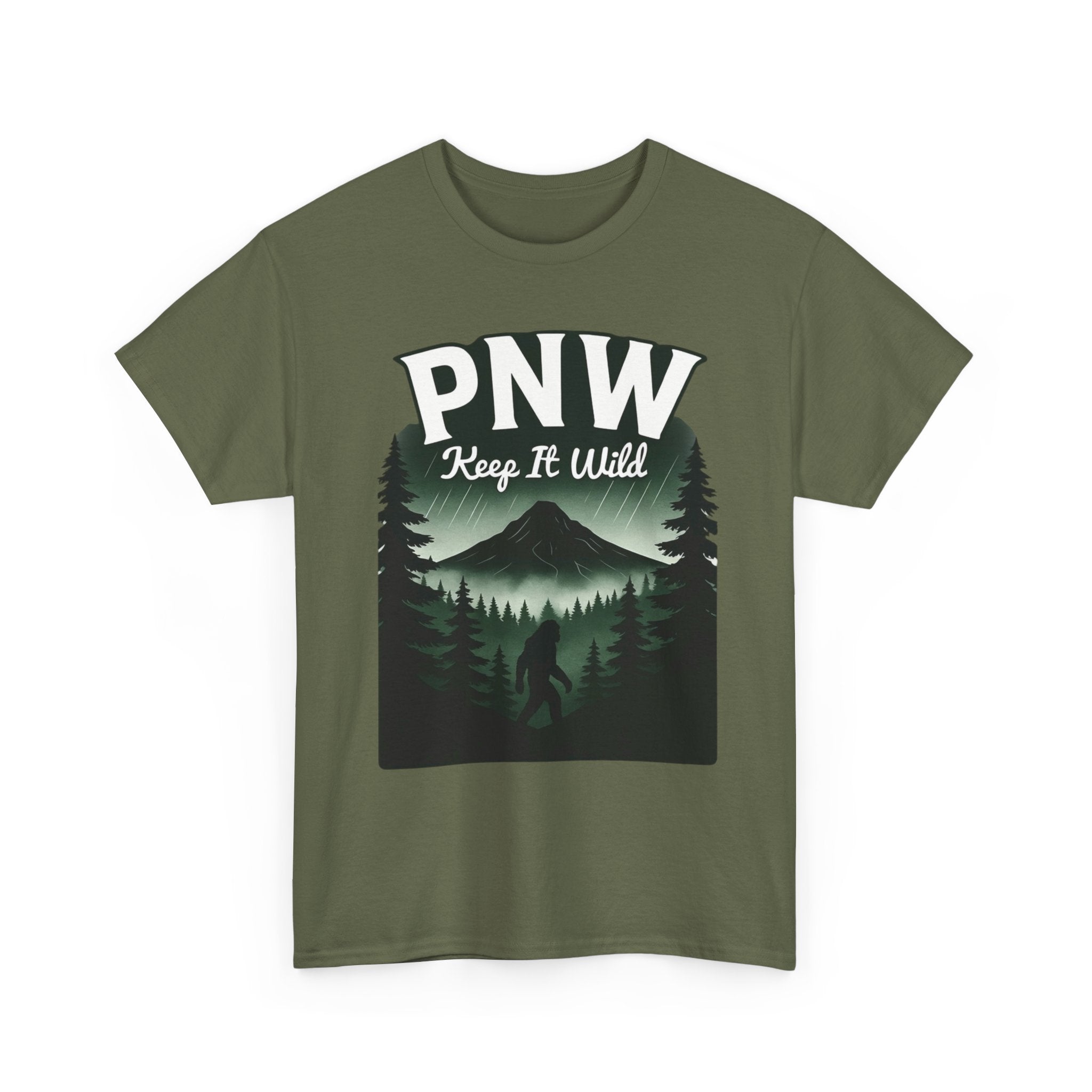 PNW Keep It Wild T-Shirt | Pacific Northwest Mountain Forest Tee