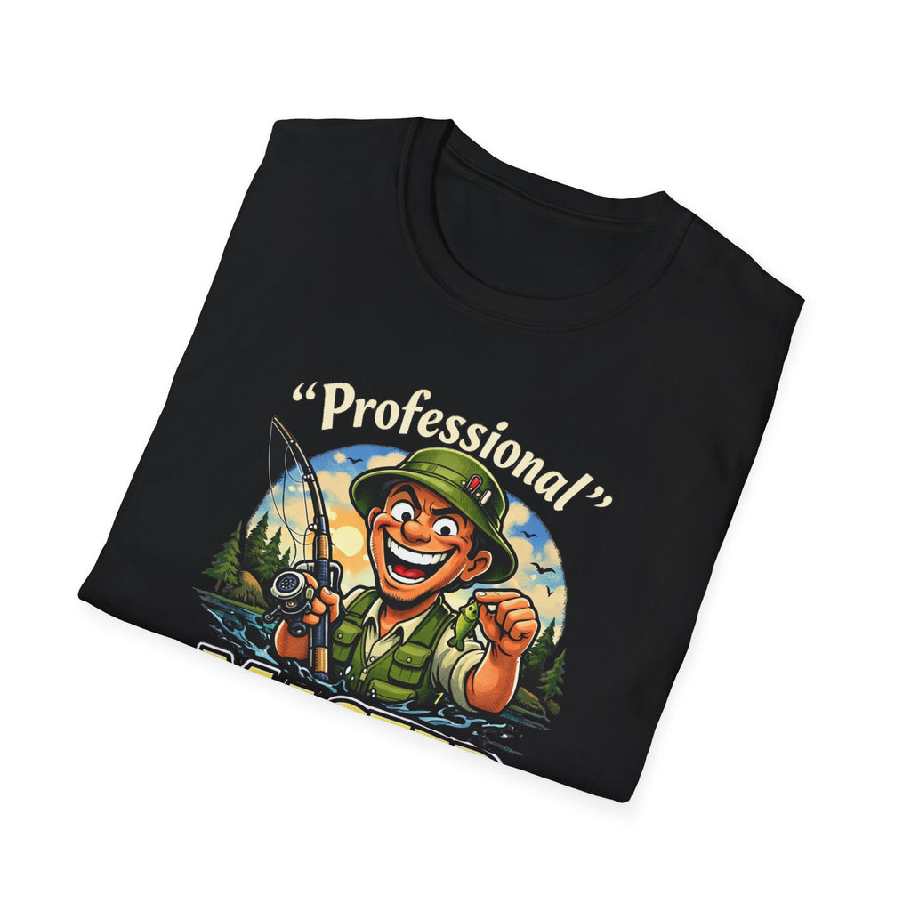 Master Baiter Fisherman T-Shirt | Fishing Graphic Tee, Outdoor Angler Design