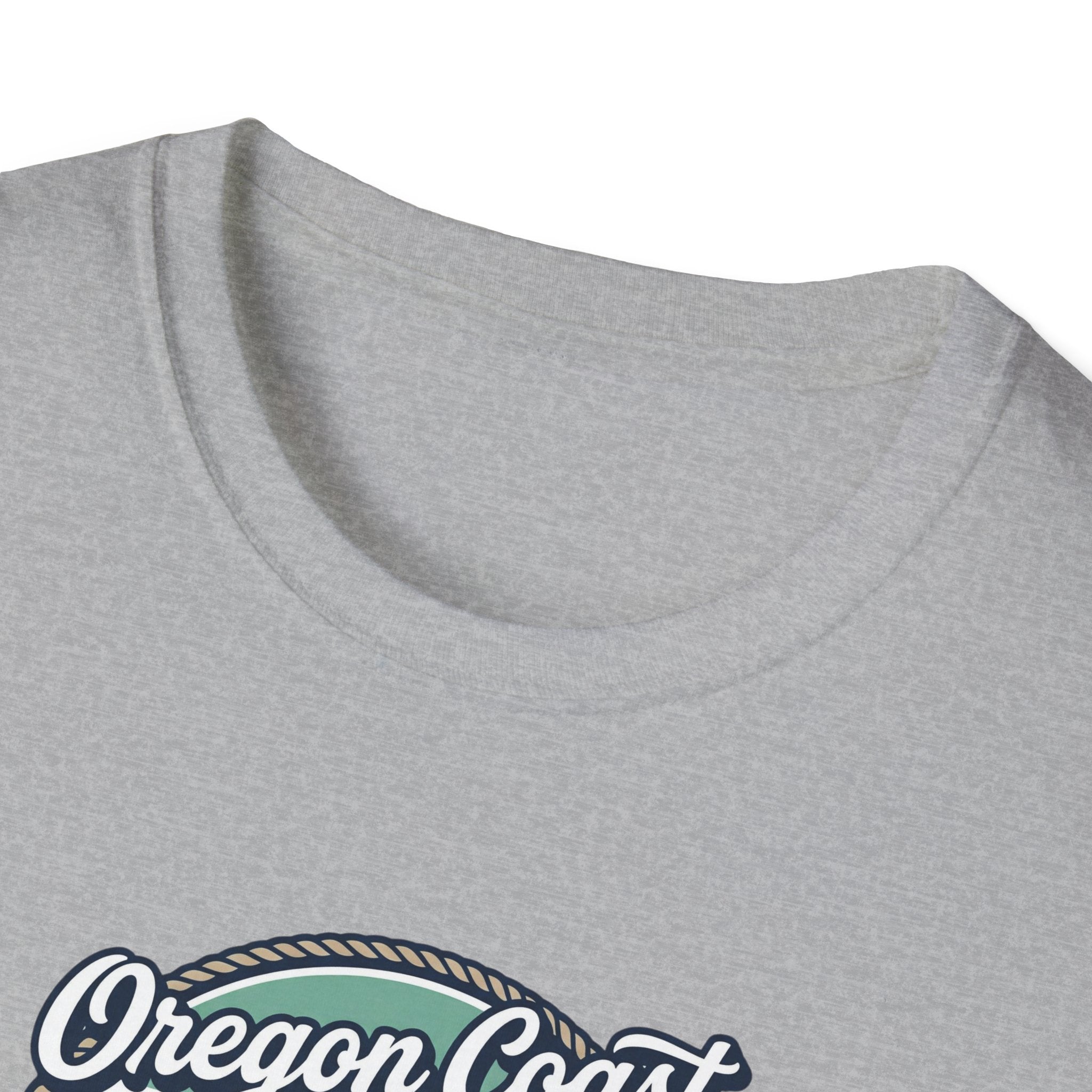 Oregon Coast Lighthouse Waves T-Shirt | Coastal Sunset Badge