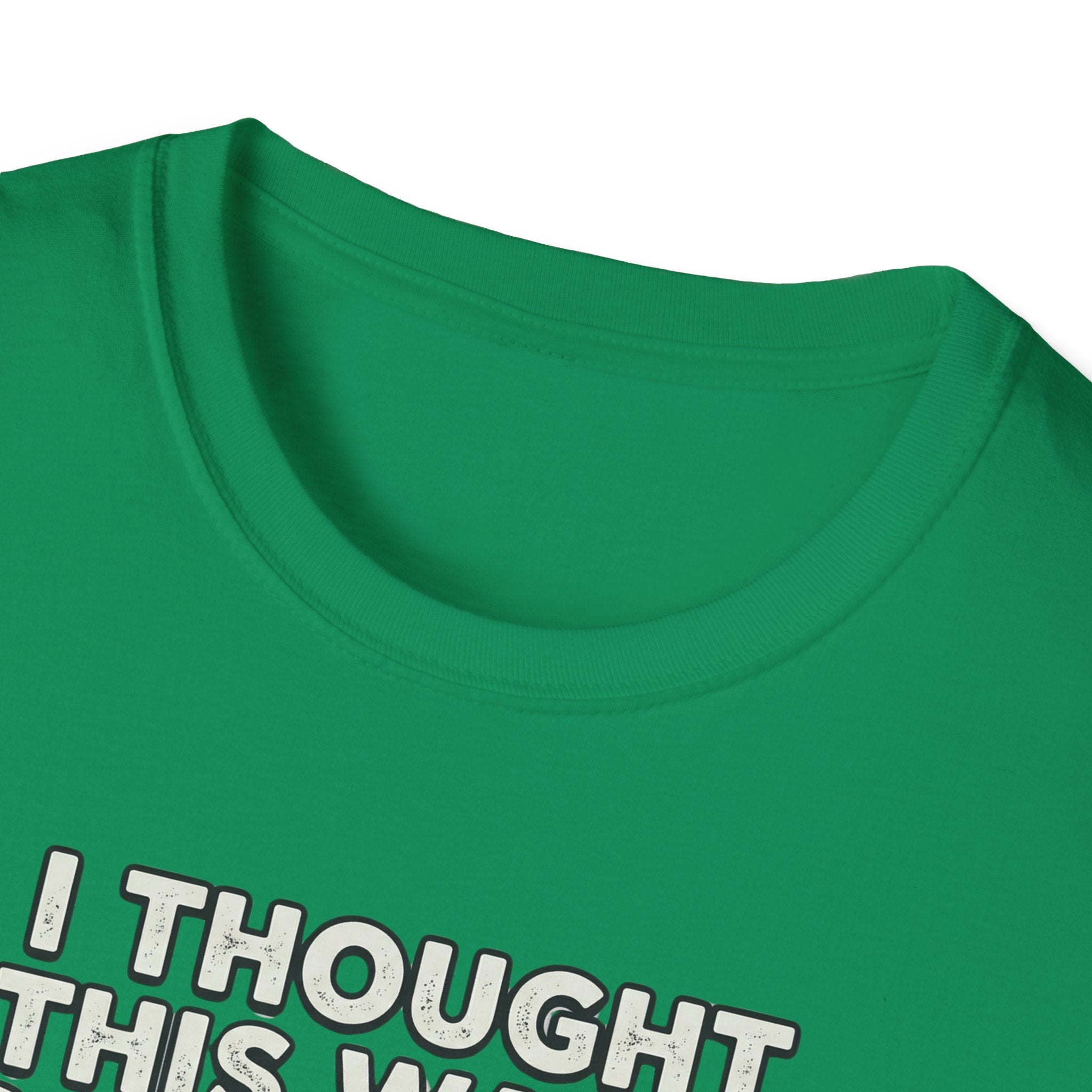 I Thought This Was a Short Hike T-Shirt | Hiking Backpacker Graphic Tee