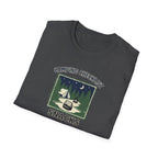 Camping Checklist Snacks T-Shirt | Camping Graphic Tee, Tent Campfire Design