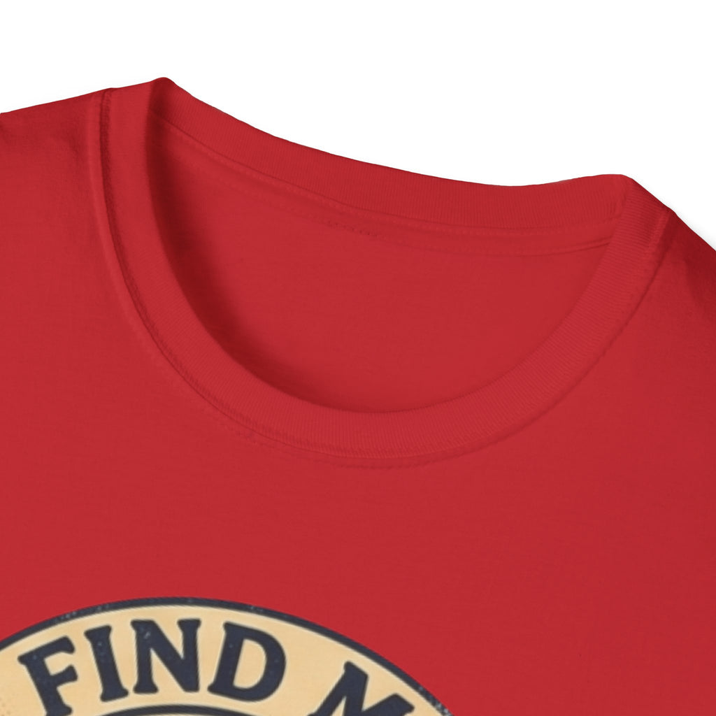 Find Me by the Fire T-Shirt | Campfire Mountains Camping Tee