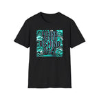 Think About Fishing 24/7 T-Shirt | Fishing Graphic Tee, Nautical Wave Design