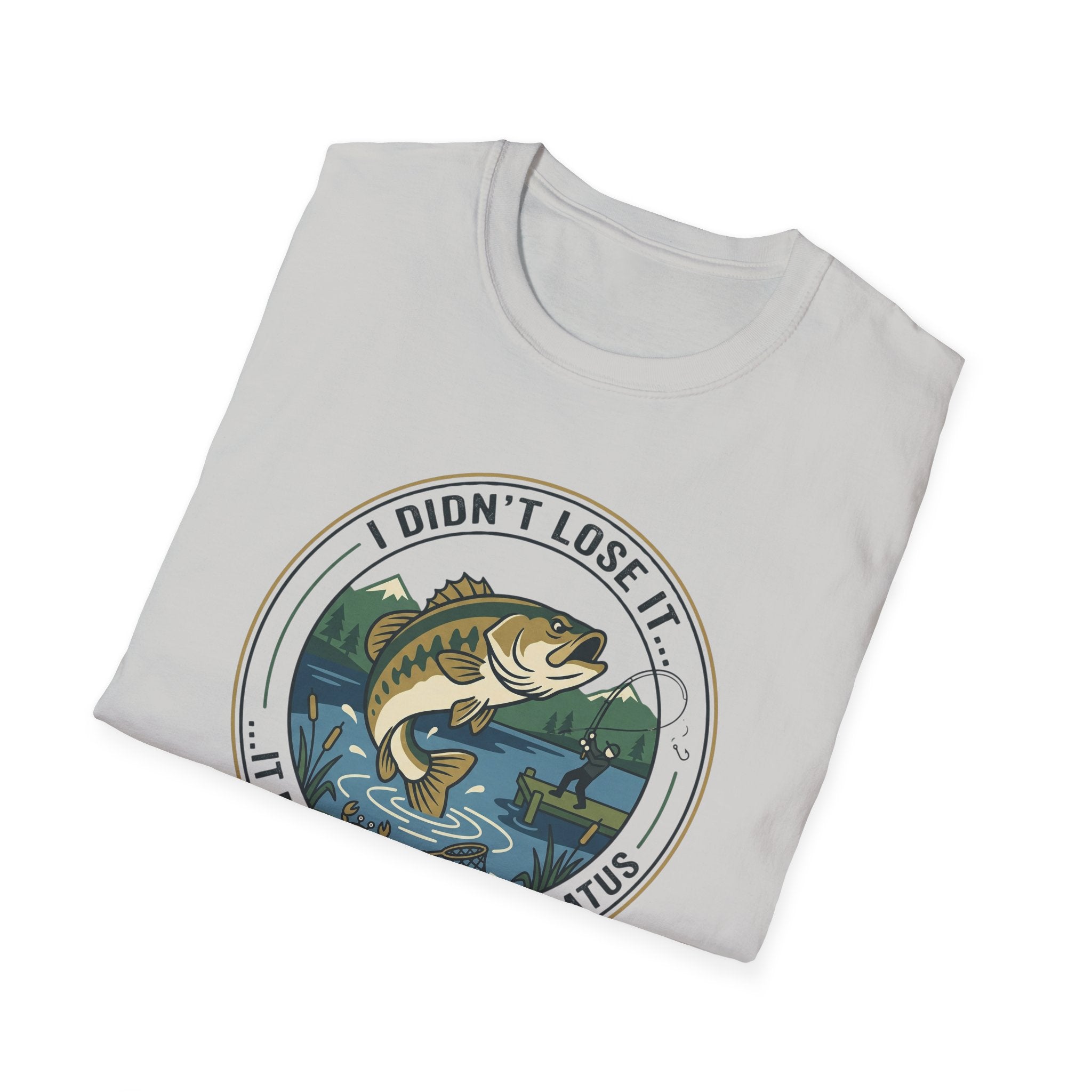 I Didnt Lose It I Escaped Legend Status T-Shirt | Bass Fishing Graphic