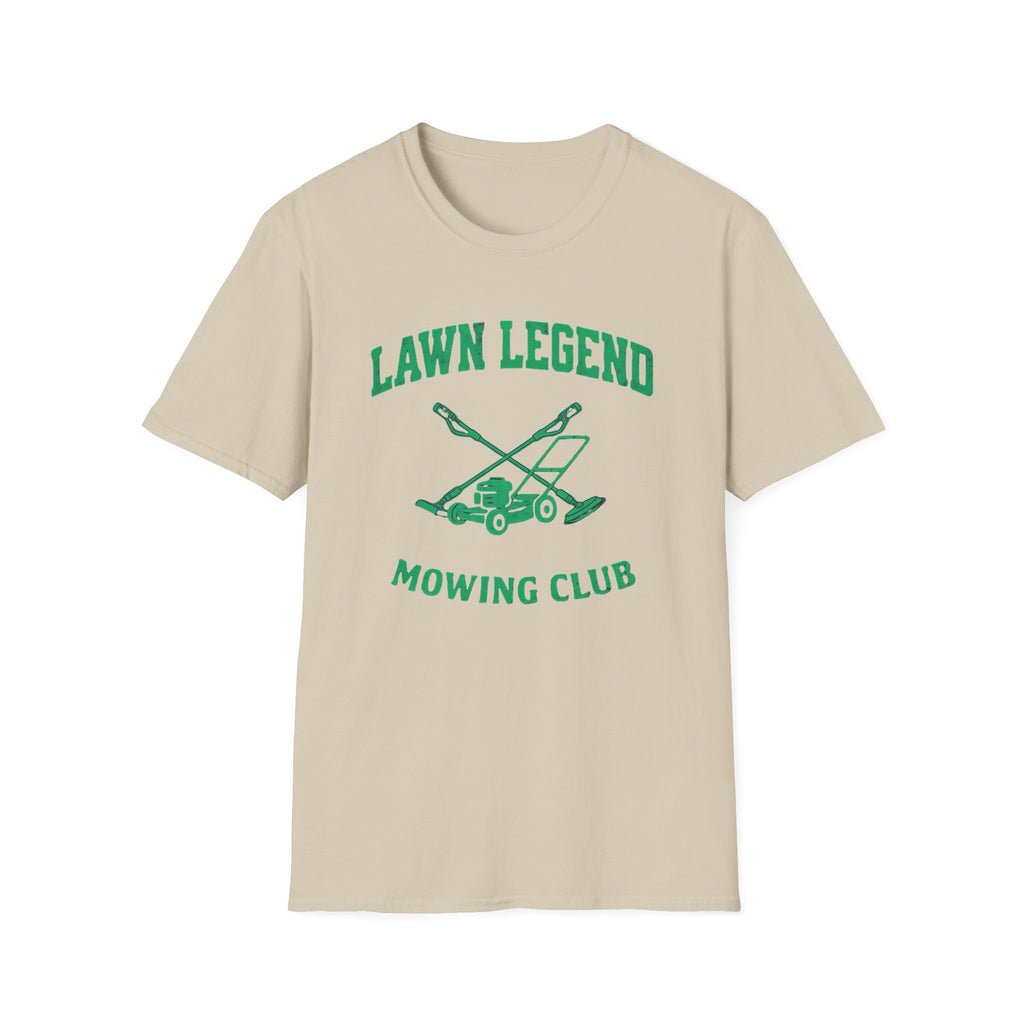 Lawn Legend Mowing Club T-Shirt | Gardening, Lawn Care Graphic Tee