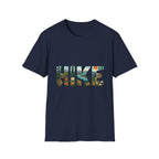 Hike nature typography T-Shirt | Outdoor hiking mountains forest design