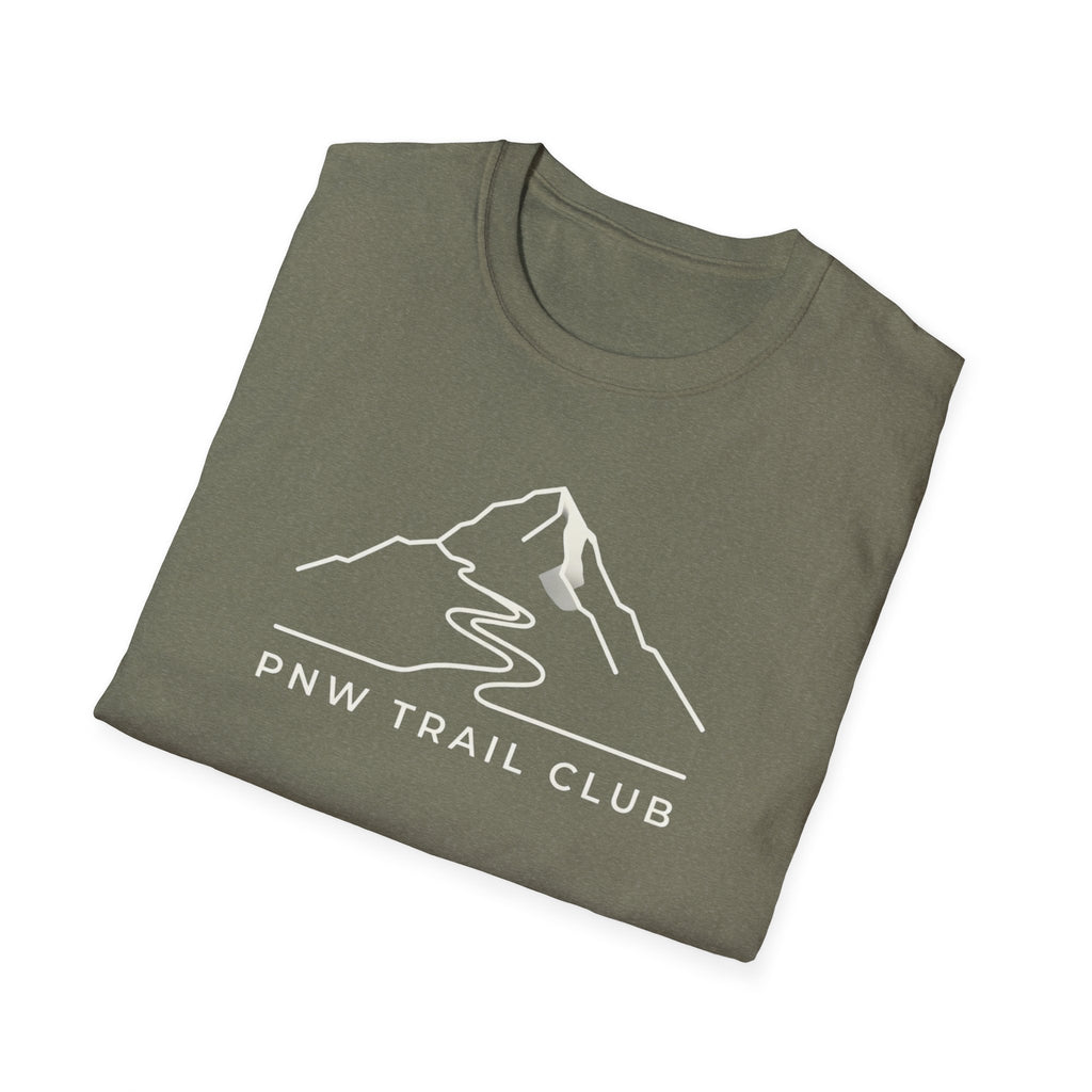 Minimal Olive Branch T-Shirt | Small Chest Graphic, Botanical Tee