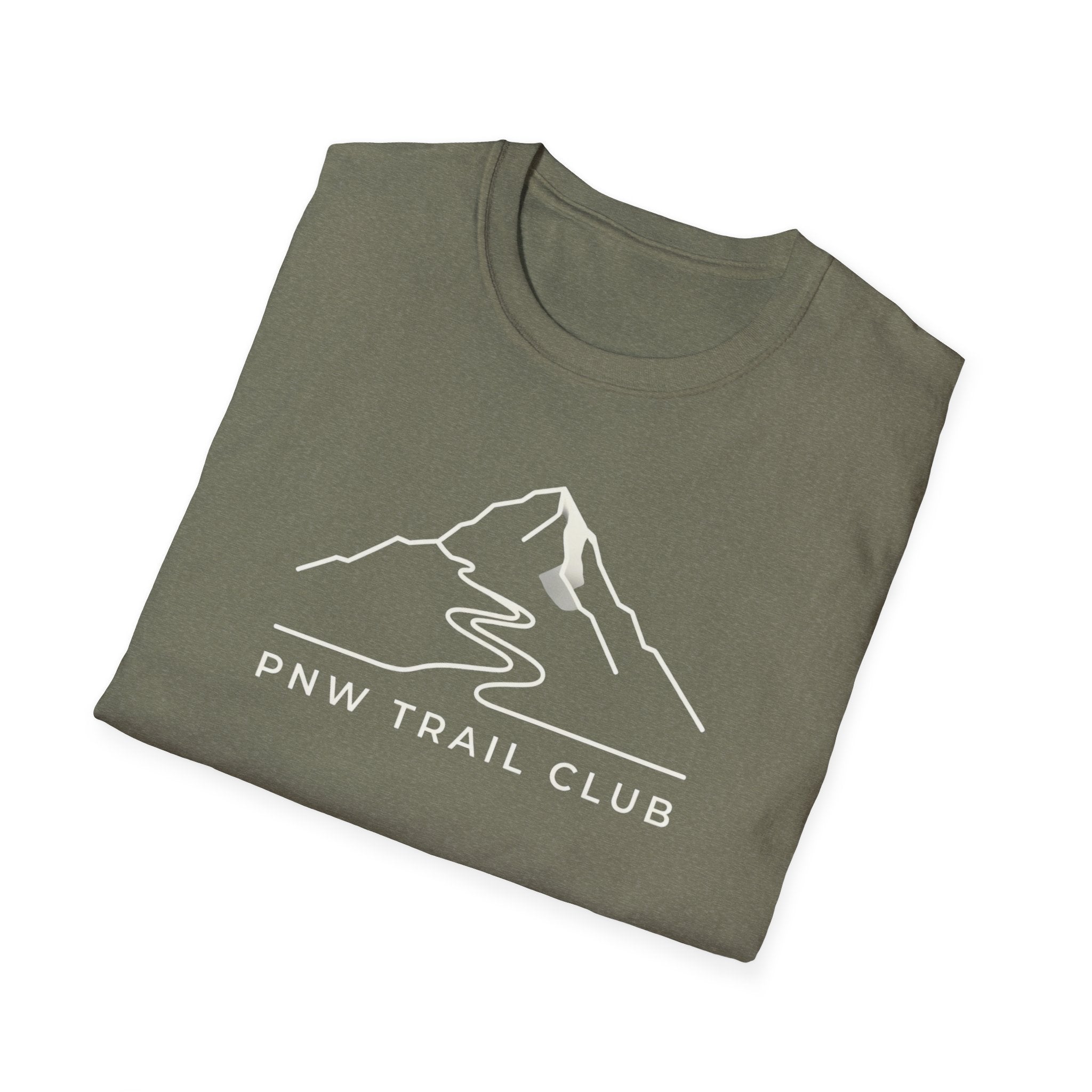 Minimal Olive Branch T-Shirt | Small Chest Graphic, Botanical Tee